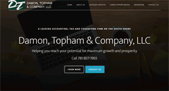 Desktop Screenshot of damtopcpa.com